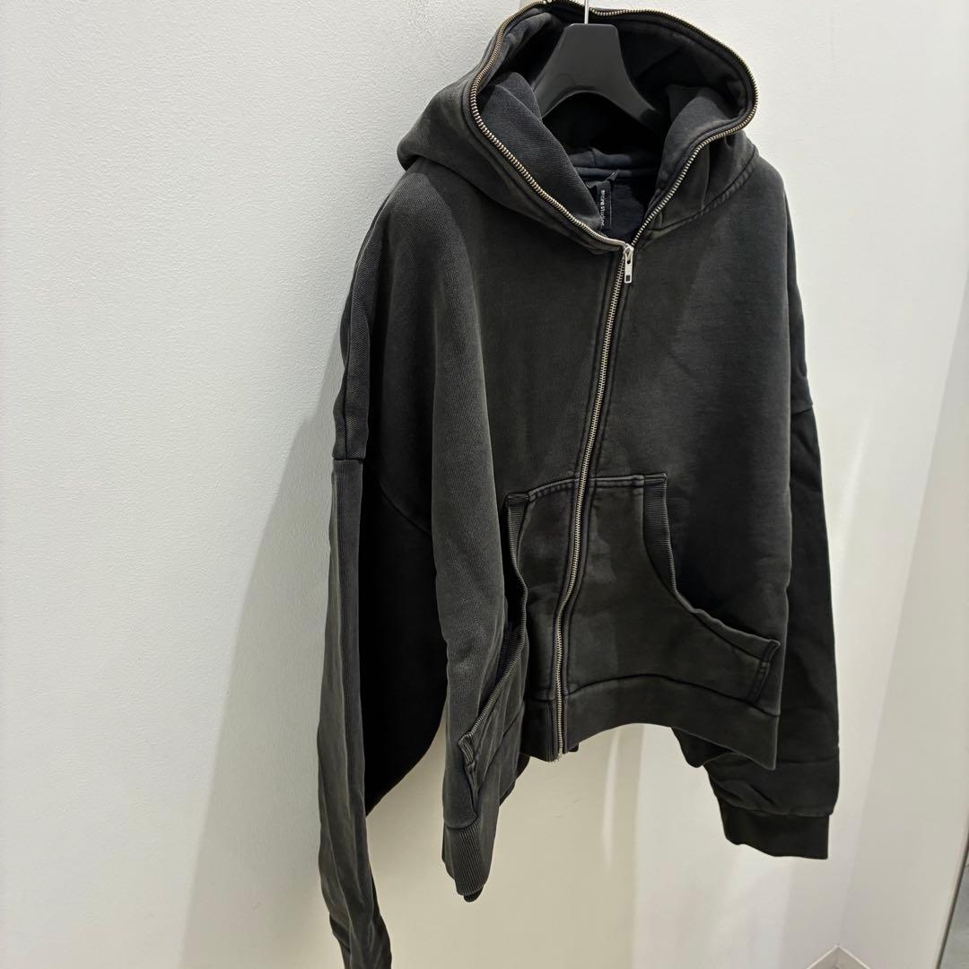 entire studios エンタイアスタジオ　ウォッシュ　ジップ　フーディ entire studios - エターナル ジップアップ フーディー パーカー