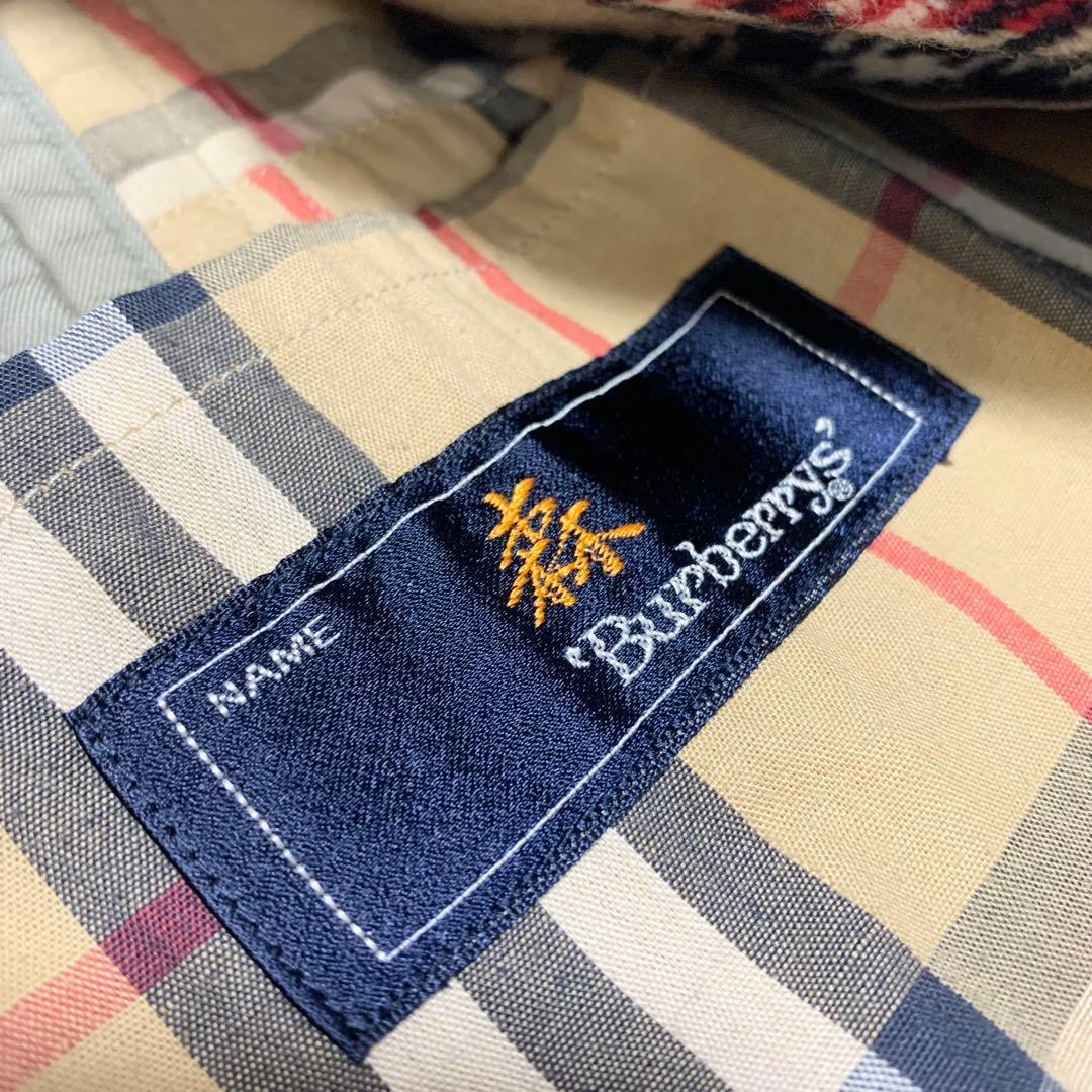 バーバリー ライナー付き ステンカラーコート クリーニング済