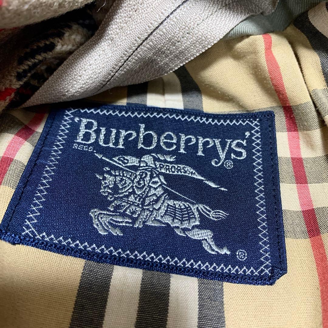 バーバリー ライナー付き ステンカラーコート クリーニング済