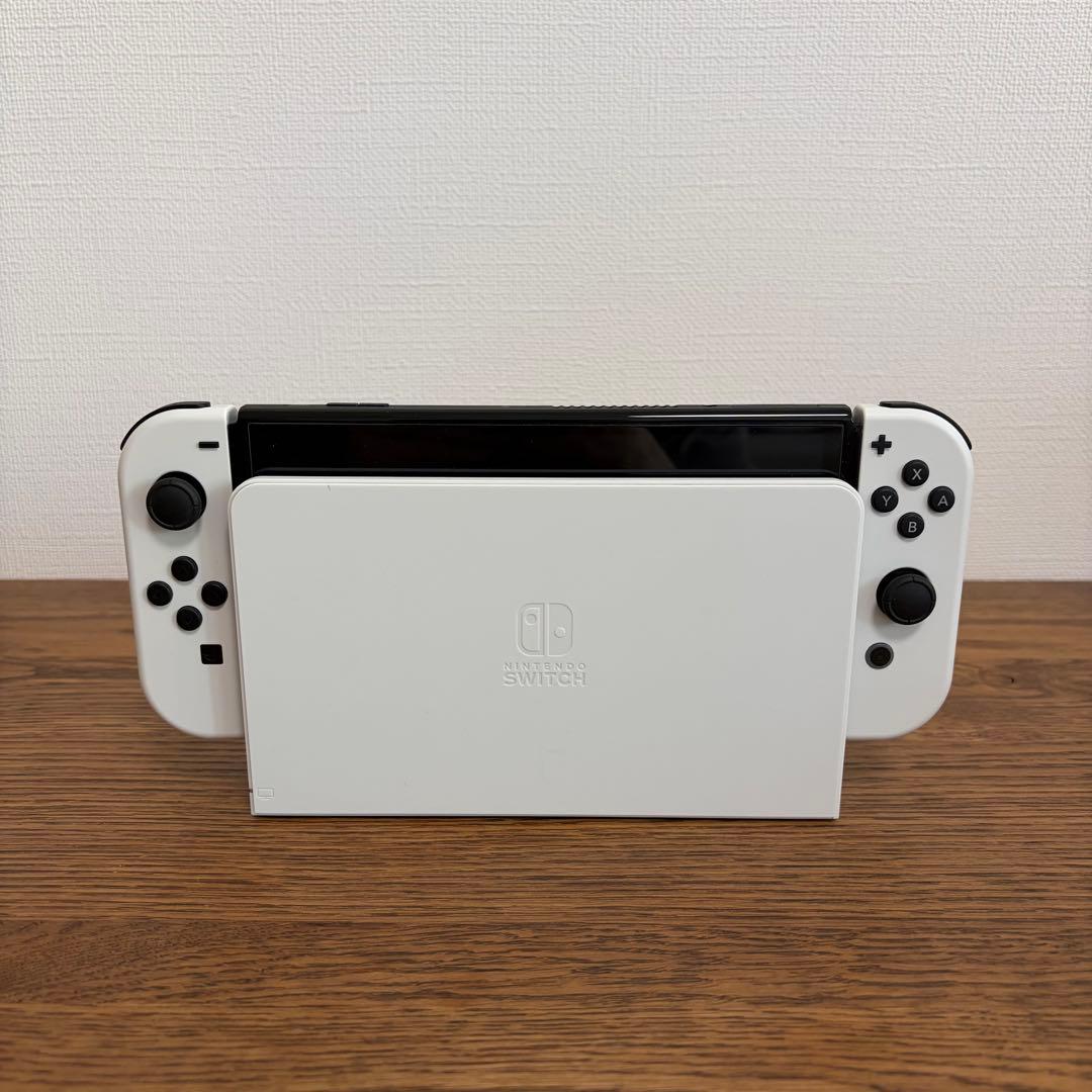 美品】Nintendo Switch 有機ELモデルホワイト - メルカリ