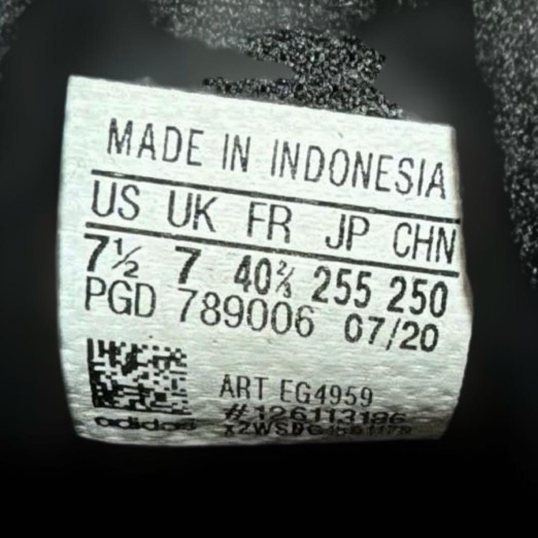 adidas SUPERSTAR スーパースター 25.5cm 黒×白 定番