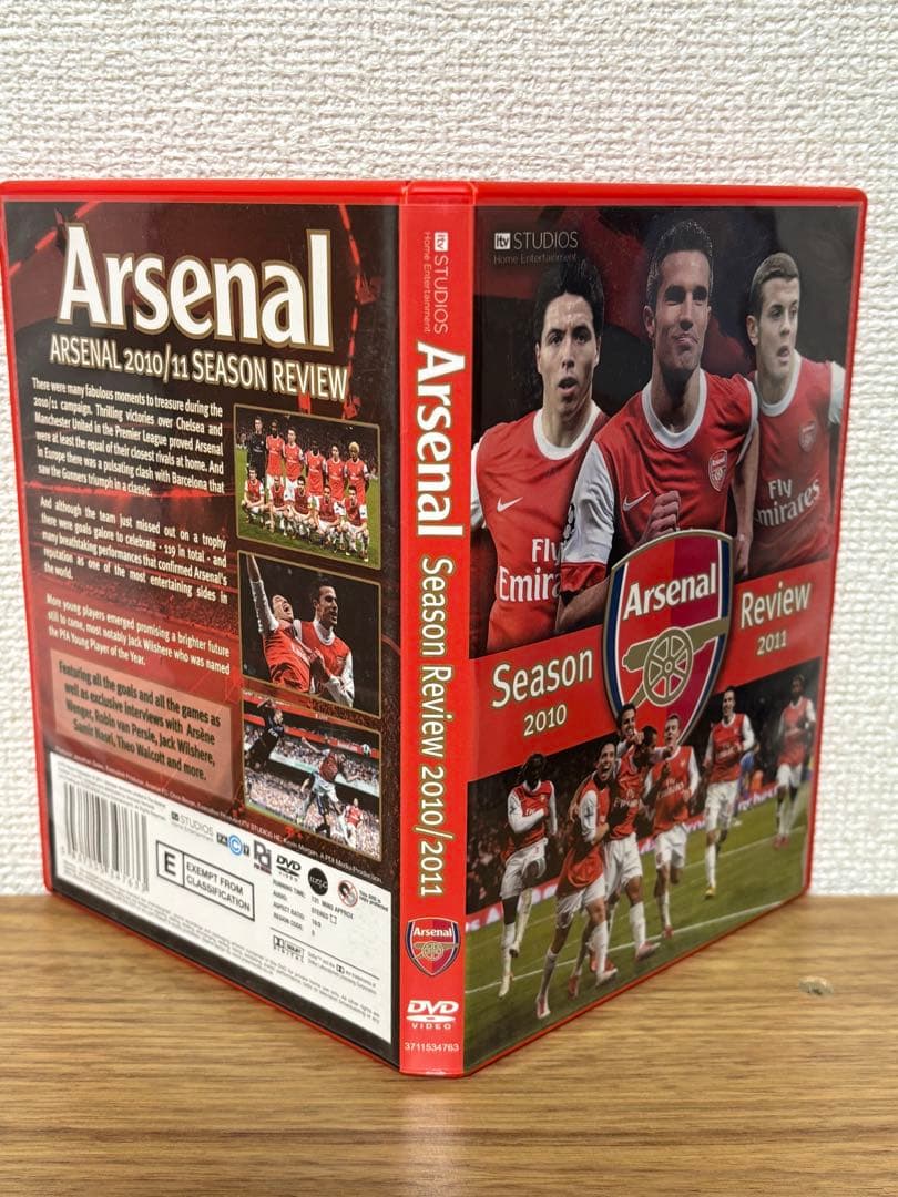 ③ DVD アーセナル　シーズンレヴュー　2009〜2014 5枚まとめ