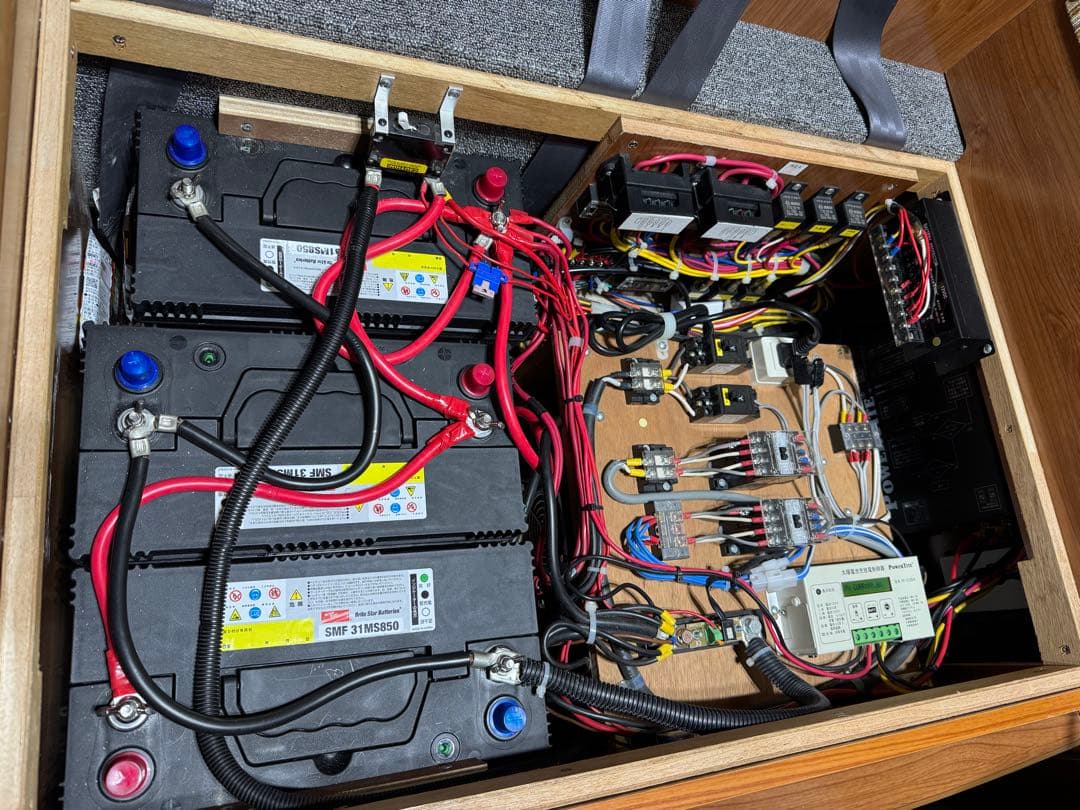 引き取り対応　サブバッテリー115Ah 3台　4ヶ月接続SMF 31MS850 SMF31MS850 Brite Star ブライトスター ディープサイクル バッテリー
