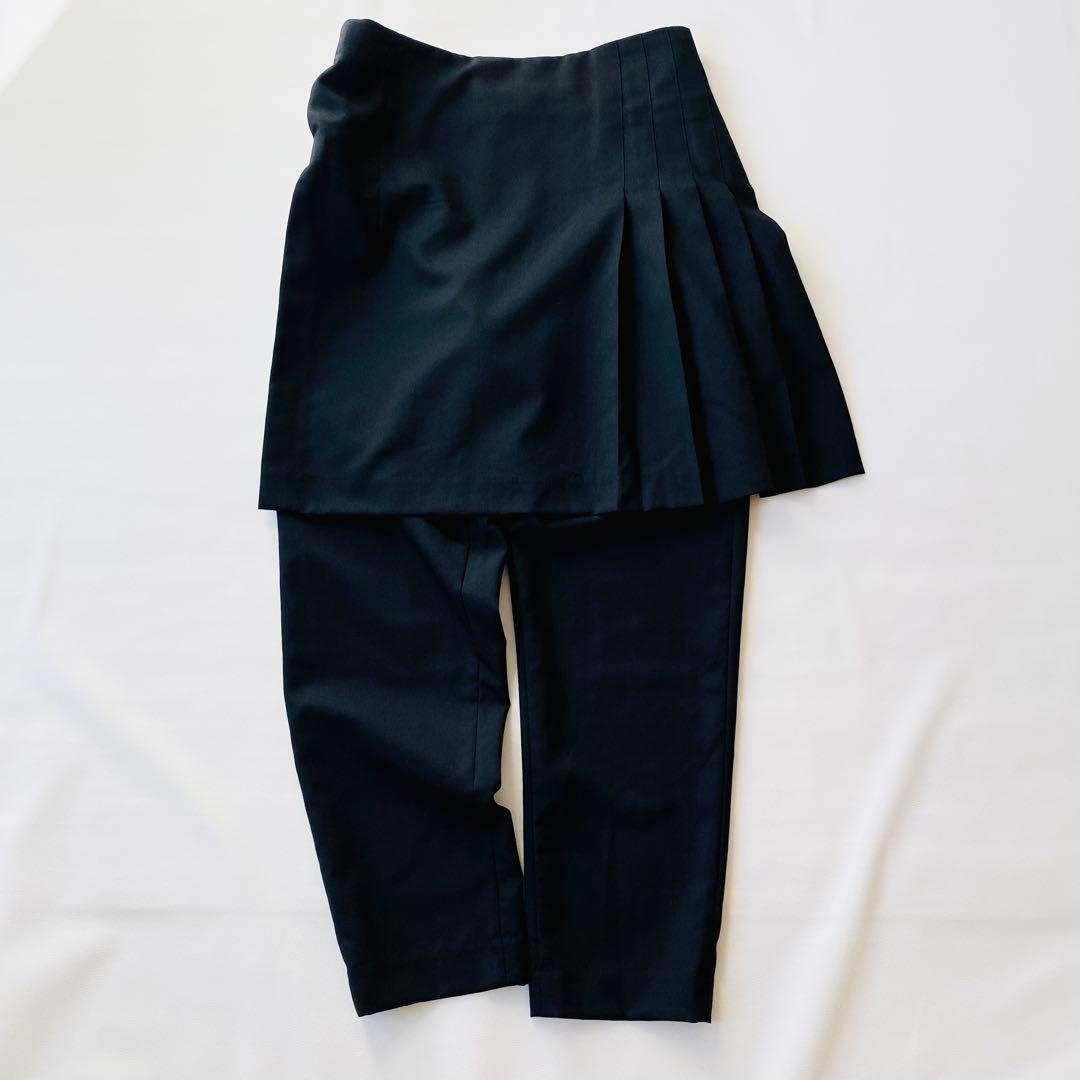 美品】コムデギャルソン スカートレイヤード パンツ 巻きスカート