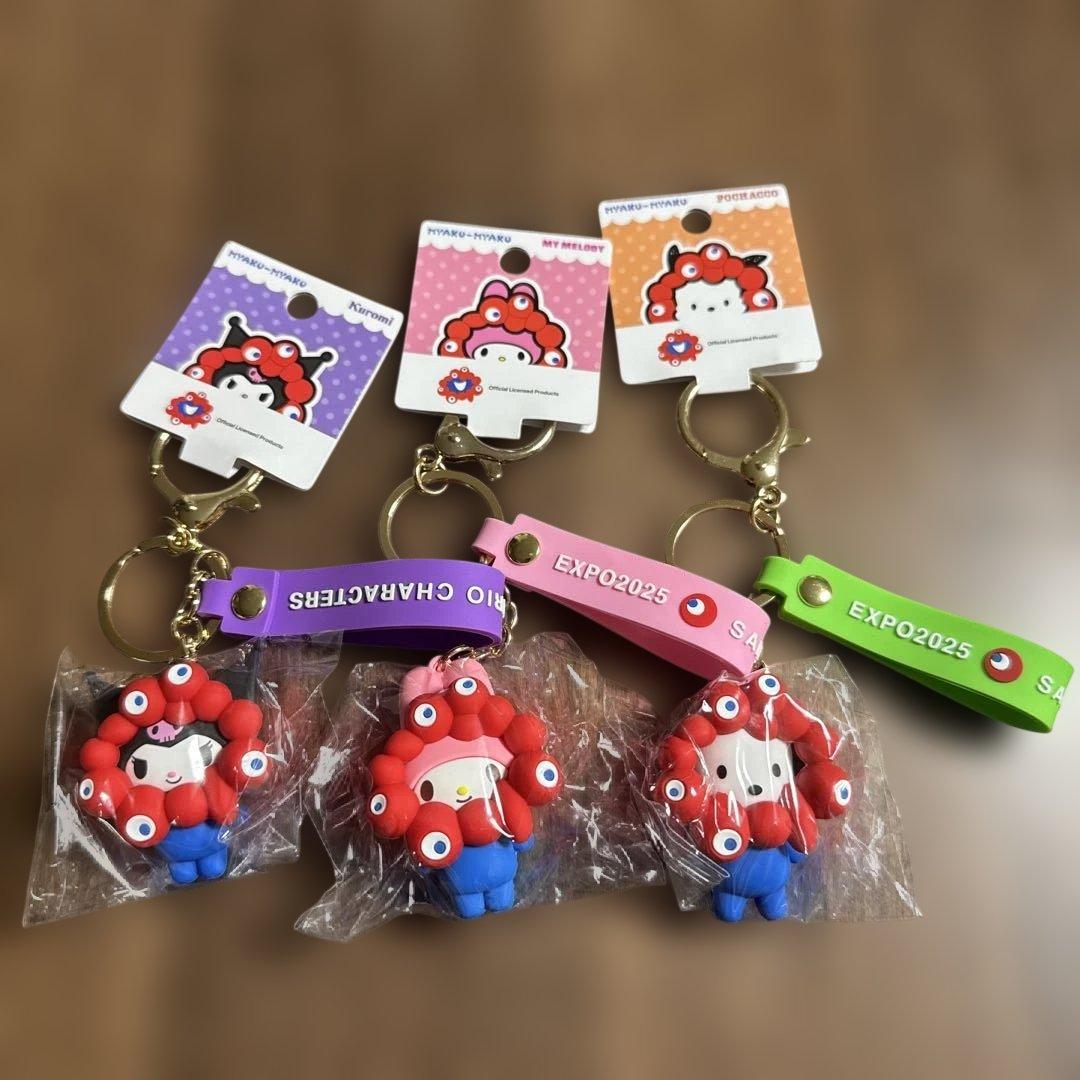 新品　希少　レア　サンリオ　ミャクミャク　EXPO2025 万博限定 ミャクミャクコラボレーション「EXPO2025 サンリオキャラクターズ