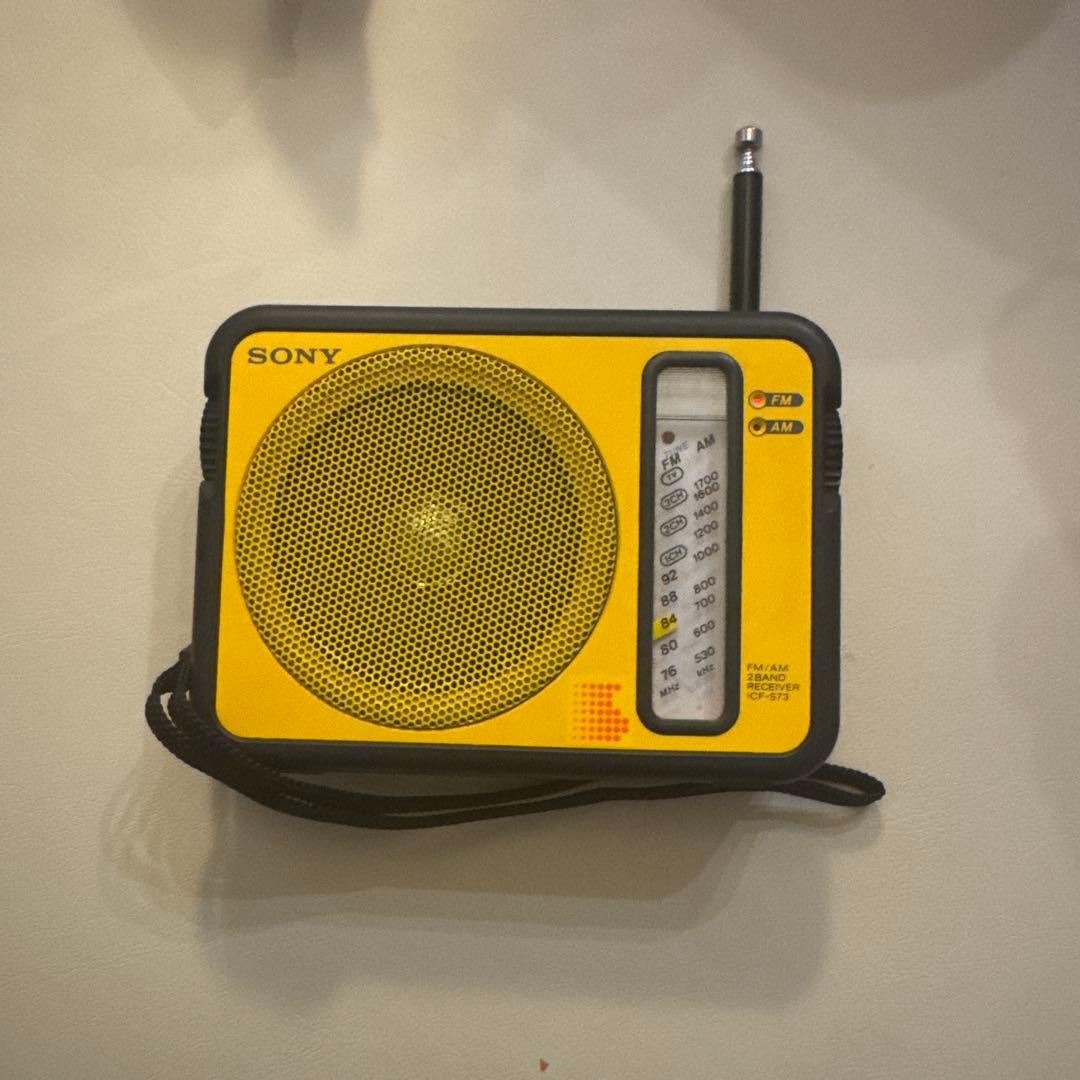 SONY FM/AMラジオ　ICF-S73 ソニー SONY ジャンク FM/AMラジオ ICF-S73 : ワットマン Yahoo