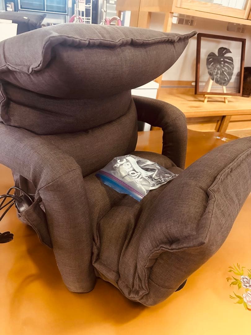 智*代様 AIMY リクライニング座椅子 ブラウン - メルカリ