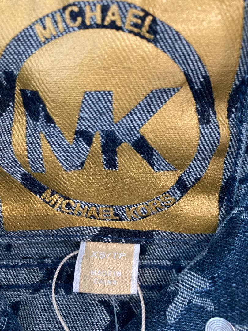 《新品》MICHAEL KORS　MKロゴ　デニムジャケット
