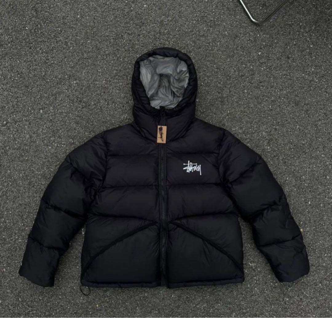 Stussy 800 Fill ダウンジャケット 黒 - メルカリ