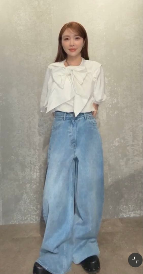 パンツ JOSE MOON/ LOOSE FIT WIDEDENIM blue 34 パンツ JOSE MOON/ LOOSE FIT WIDEDENIM blue 34 JOSE MOON（ジョゼ