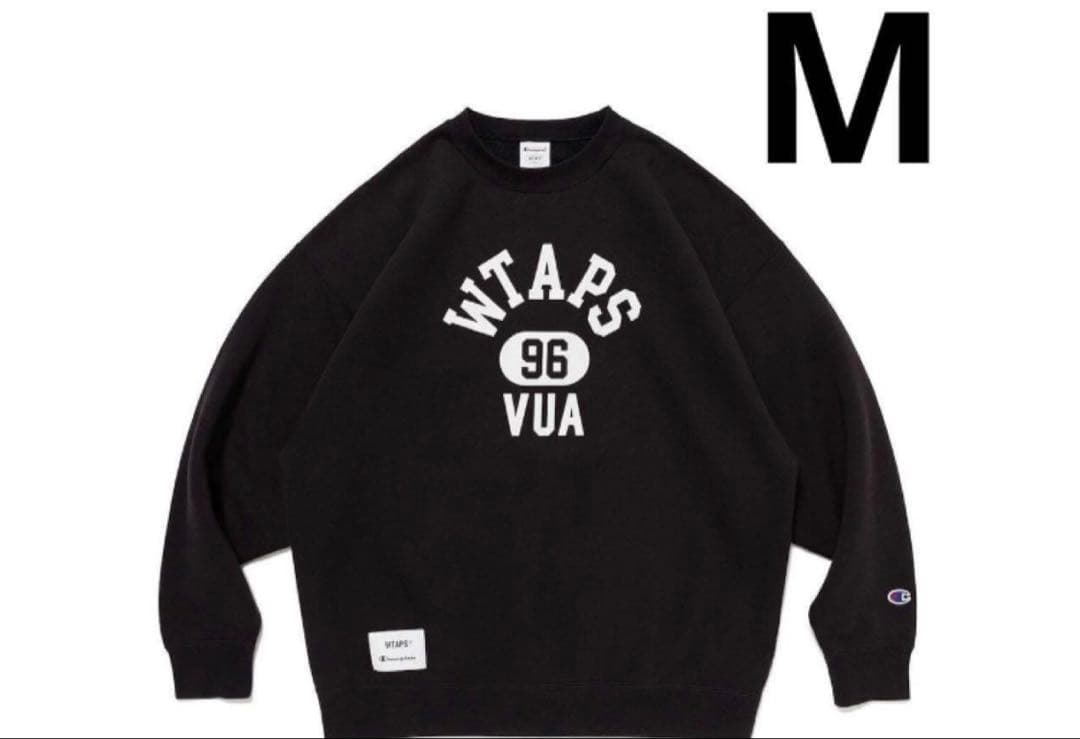 WTARS 96 VUA ブラック スウェット M WTAPS × Champion