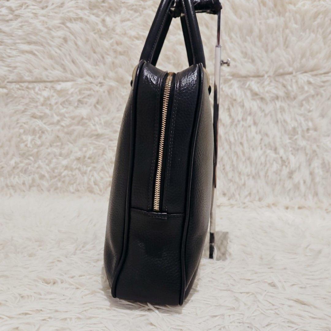 トフアンドロードストーン ビジネスバッグ Vブリーフ A4可 レザー 黒