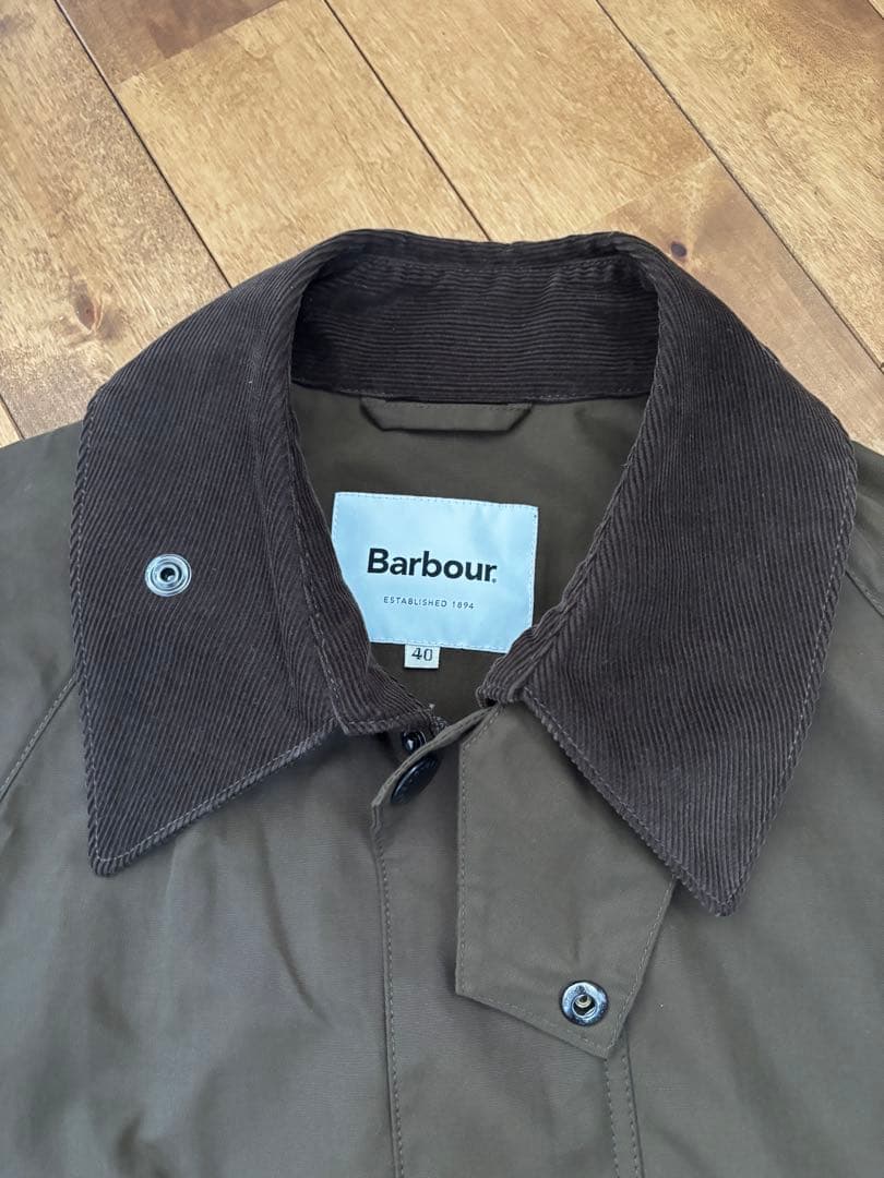 Barbour classicノンワックスBADELEノンオイルドジャケット40 - メルカリ