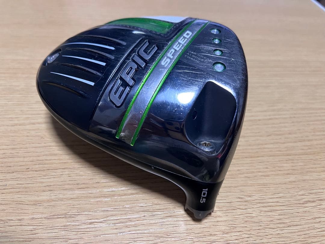 Callaway EPIC ドライバー 10.5度 ヘッドカバー付き ヘッドのみ - メルカリ