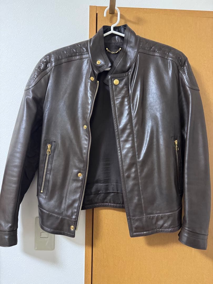 ★ゴールドリボン★子供達の未来の為に❗★専用 ルイヴィトン　革ジャン　ライダース LOUIS VUITTON - ルイヴィトン LOUIS VUITTON ジャケット レザー