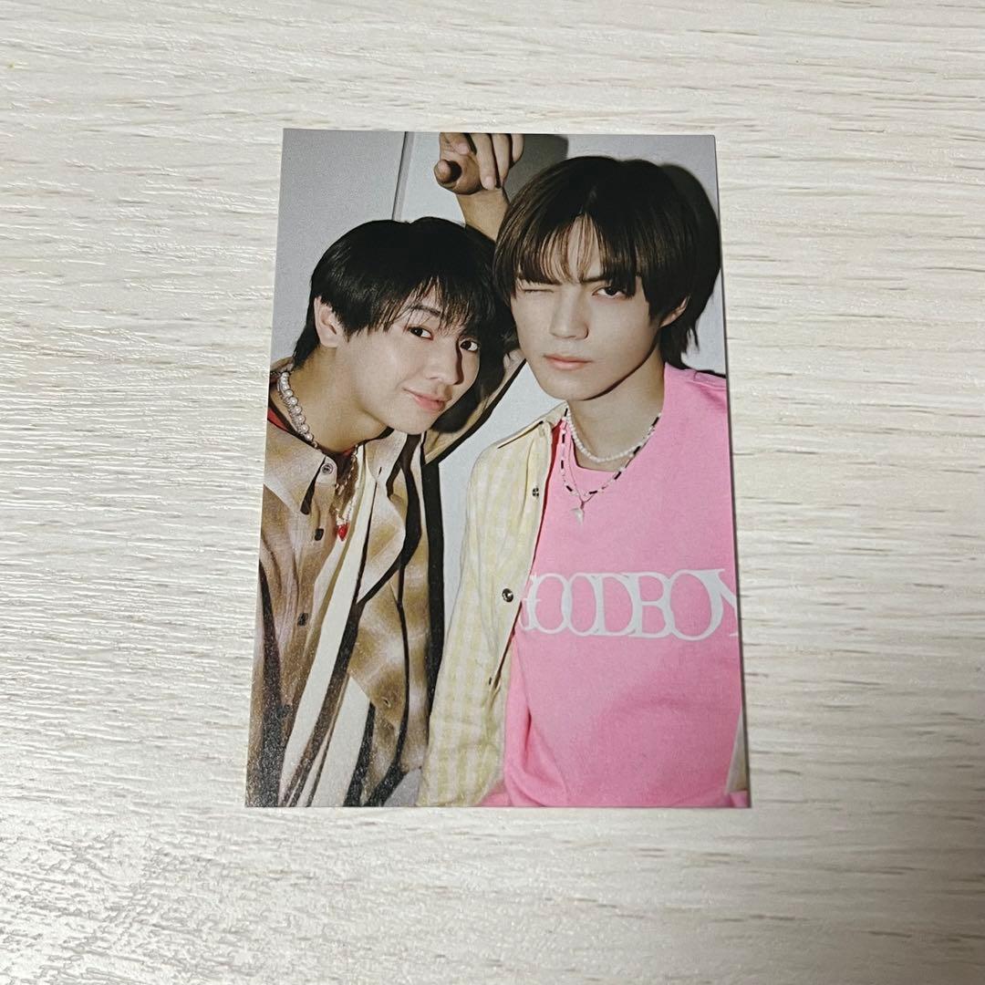 S Cawaii! ミニフォトカード 藤本洸大 簡秀吉 - メルカリ