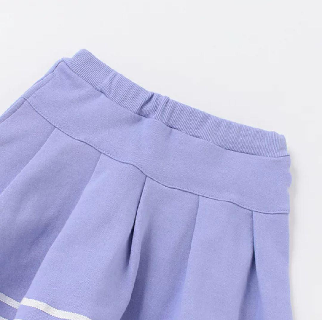 《新品タグ付き》メゾピアノ　ビッグカラークマトレーナー　セットアップ　140