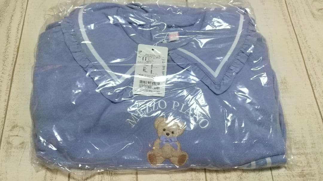 《新品タグ付き》メゾピアノ　ビッグカラークマトレーナー　セットアップ　140