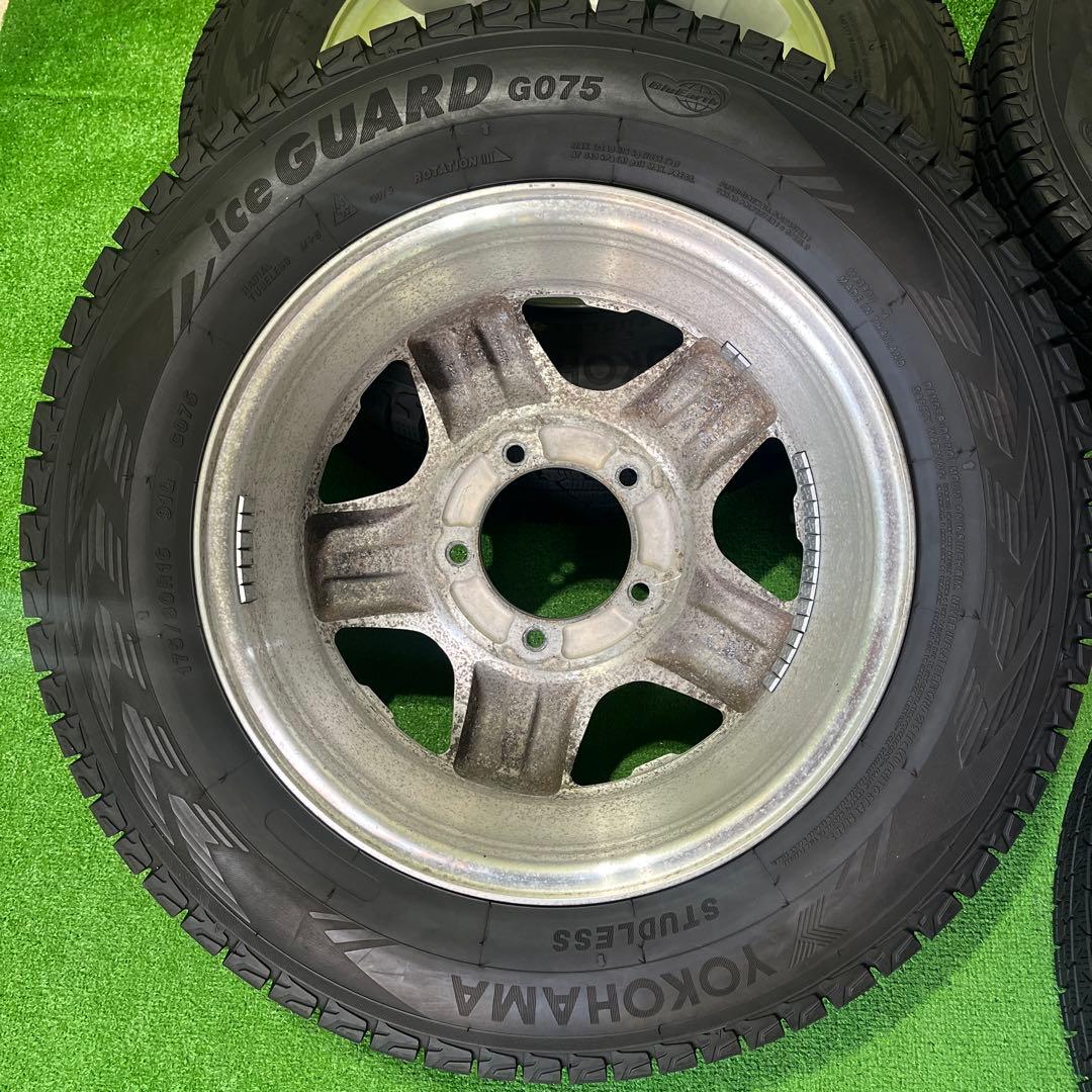 ジムニー純正アルミセット 深溝 1本分 送料込み 1665-① - メルカリ