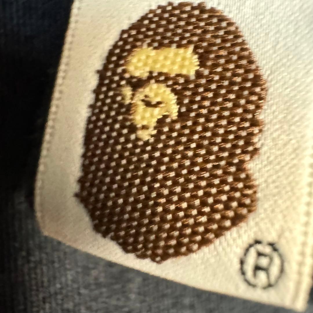 A BATHING APE アベイシングエイプ 大猿 パーカー 黒 ブラック S