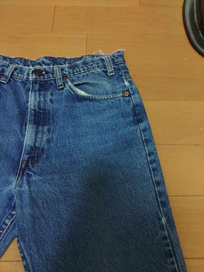 80sリーバイス517オレンジタブアメリカ製 スコービルジップ