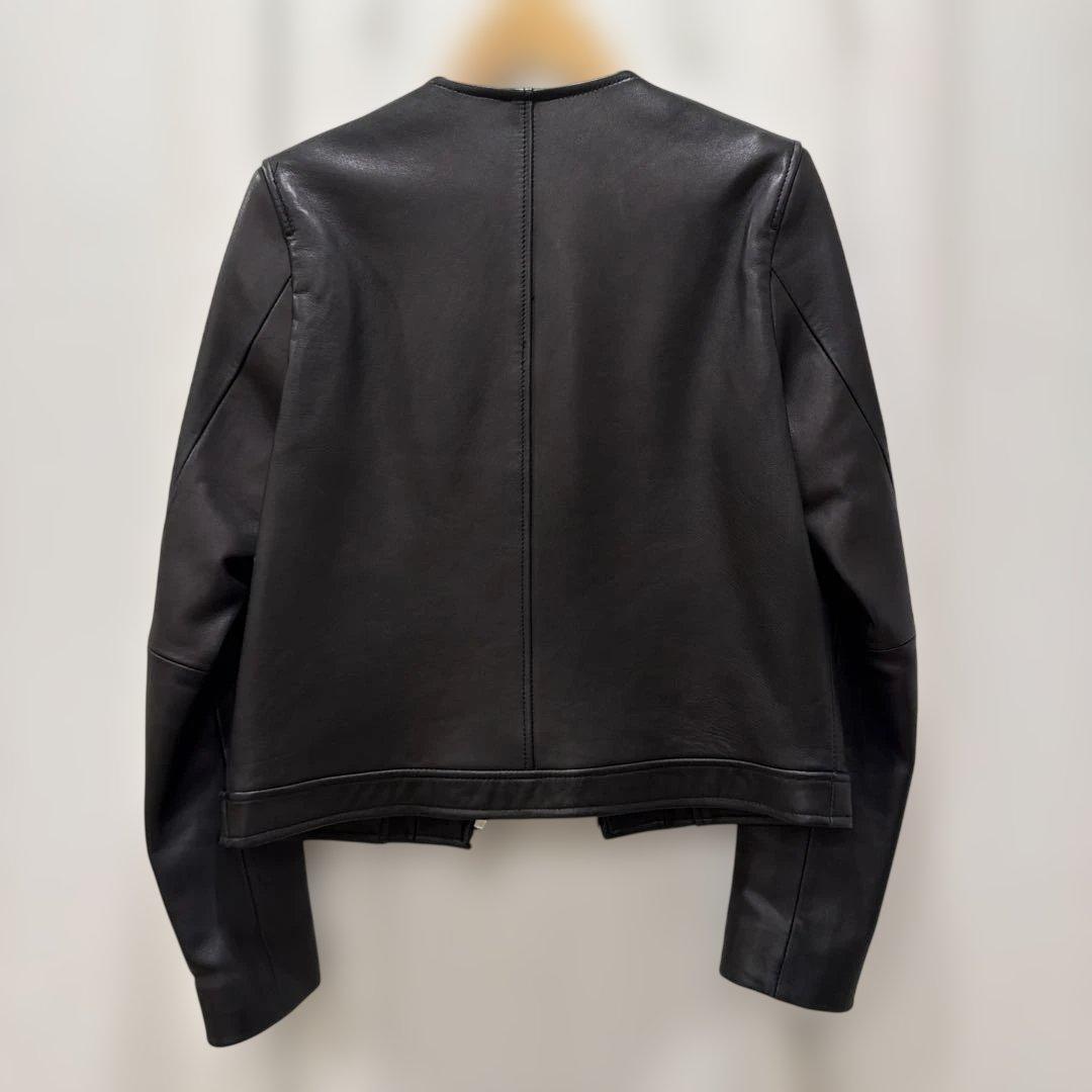 UNITED TOKYO ノーカラーライダースジャケット 羊革 サイズ2 - メルカリ