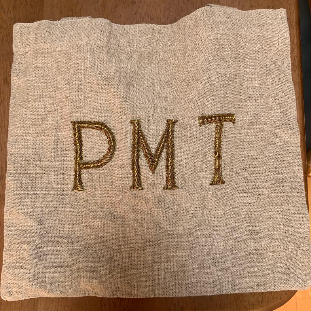 ピモンテ 刺繍 エコバッグ ベージュ - メルカリ