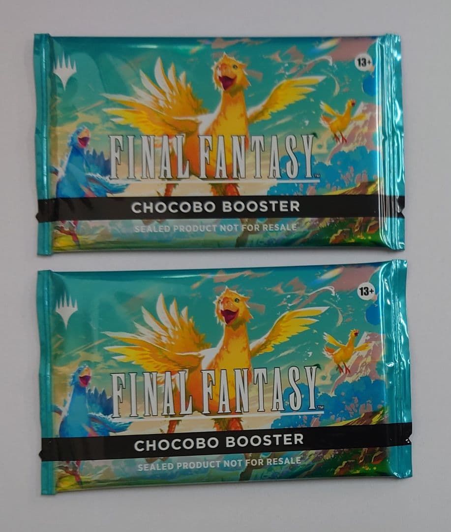 匿名配送//チョコボブースター 英語 2パック ネオンピンクFOIL)旅するチョコボ/Traveling Chocobo《英語》【FIN】