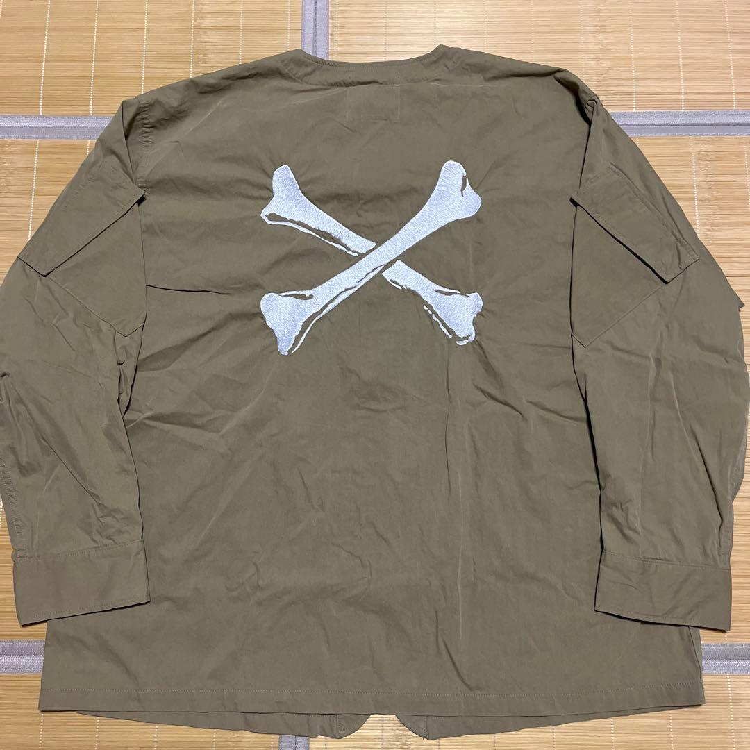 22aw WTAPS クロスボーン　SCOUT NYCO. TUSSAH シャツ WTAPS（ダブルタップス） 22SS SCOUT/LS/NYCO.TUSSAH 221WVDT-SHM04