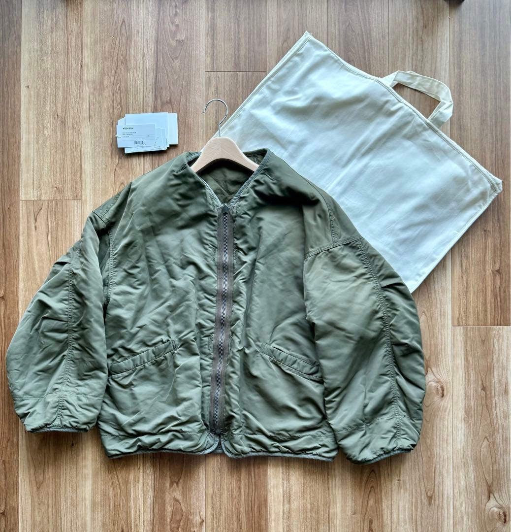 VISVIM IRIS LINER JKT 23SS SIZE3 OLIVE - メルカリ