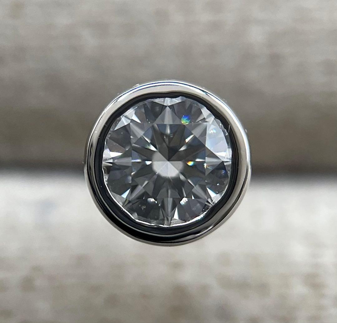 JB132☆高級 ダイヤモンド0.436ct プラチナ ピアス CGL鑑定書付 - メルカリ