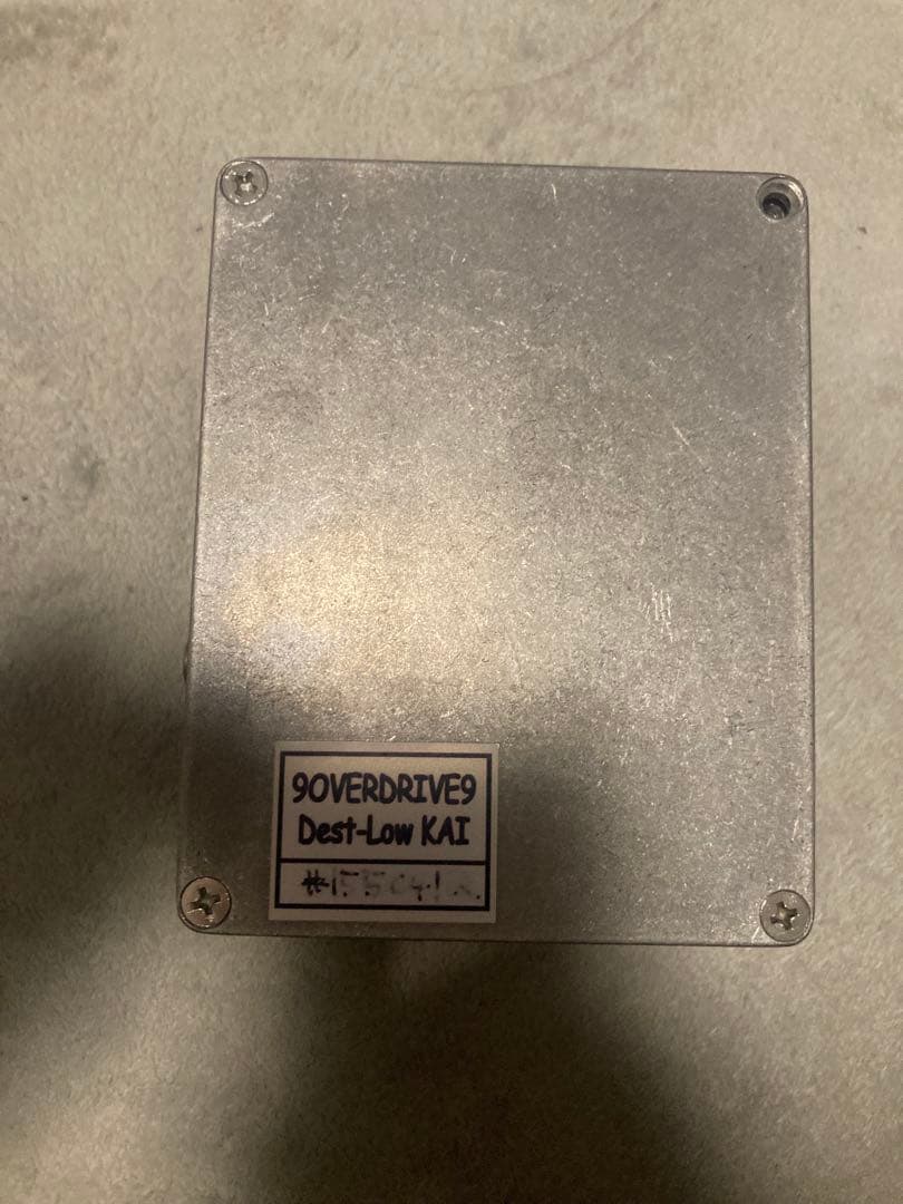 90OVERDRIVE9 Dest-Low KAI ギターエフェクター - メルカリ