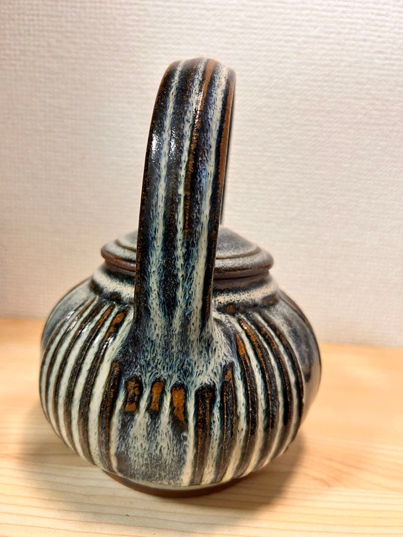 湯町窯 共手土瓶 検）民藝 出西窯 舩木研兒 小鹿田焼