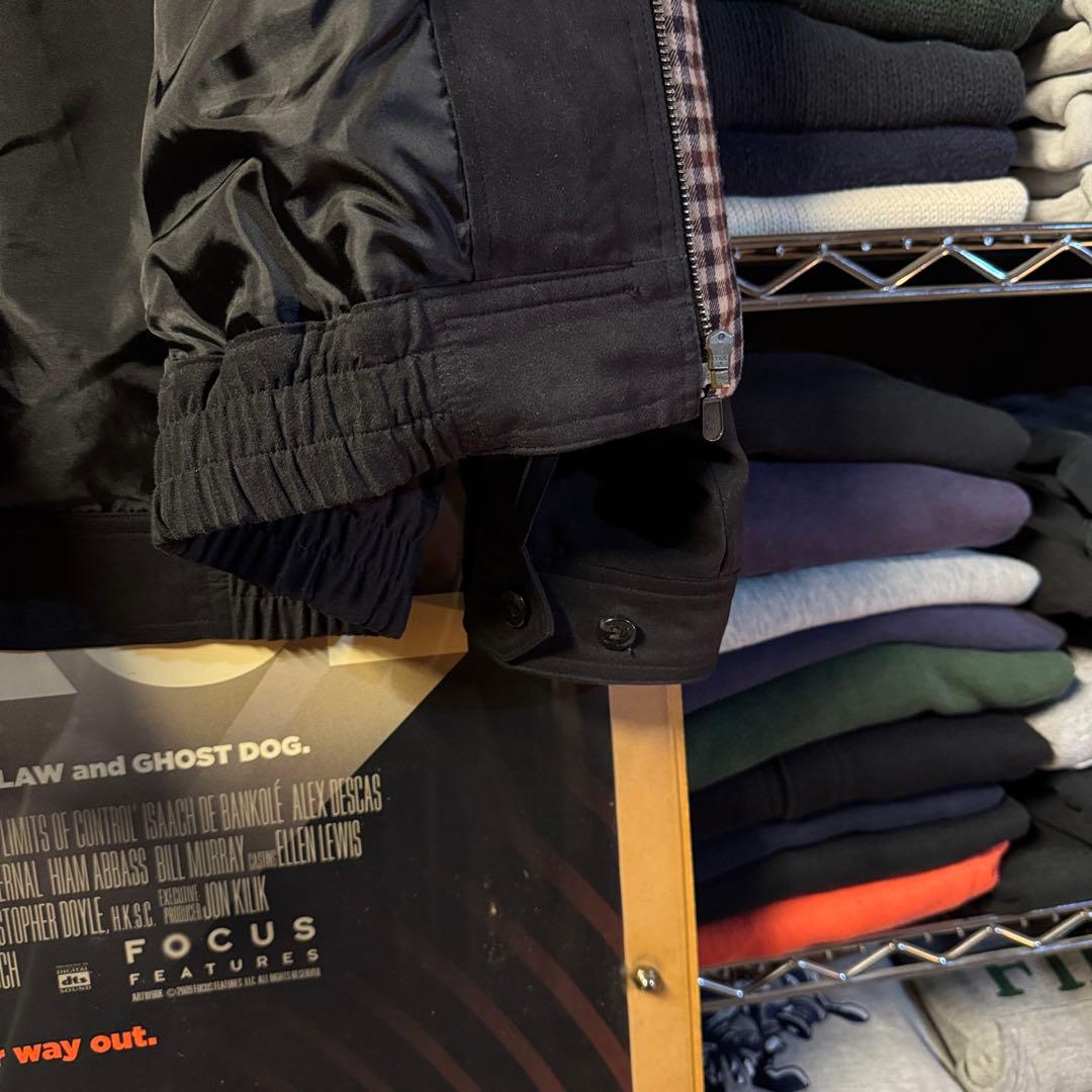 LYLE&SCOTT スウィングトップ ハリントンジャケット 黒 短丈 - メルカリ