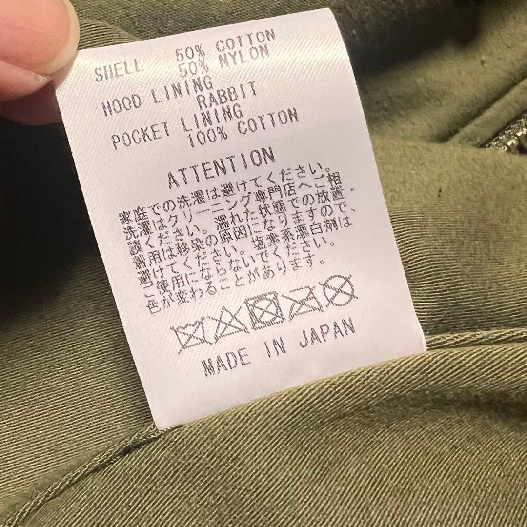 本日限定価格！ルードギャラリー モッズコート カーキ ファー