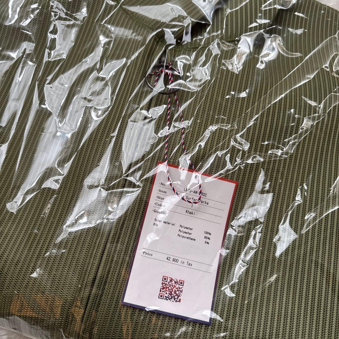 新品未使用　Laid.b Oka Surfar Parka “Khaki”