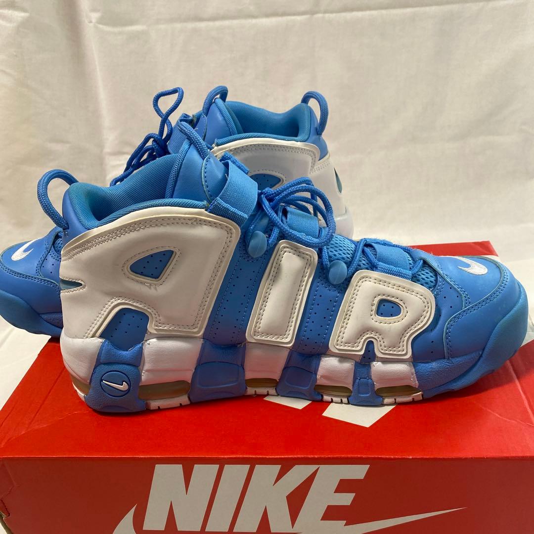 ナイキ エアモアアップテンポ96 ユニバーシティ ブルー/ホワイト 28.0cm