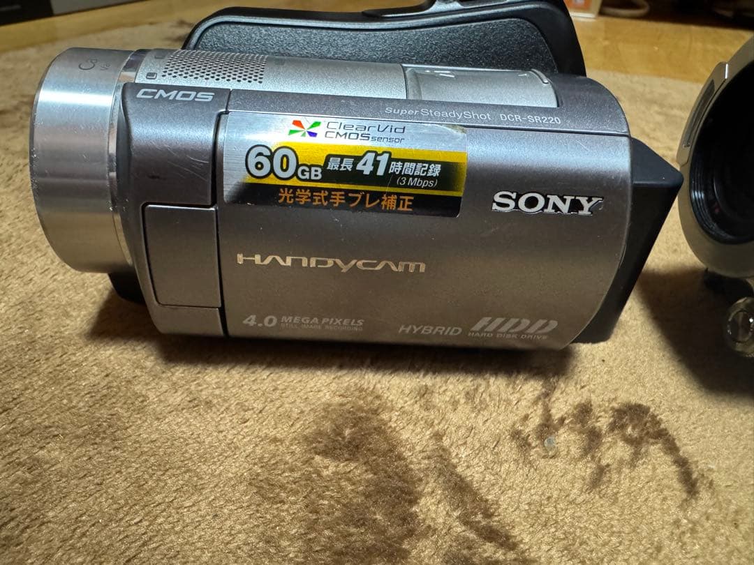 ビデオカメラ SONY HDR-UX7 DCR-SR220 - メルカリ