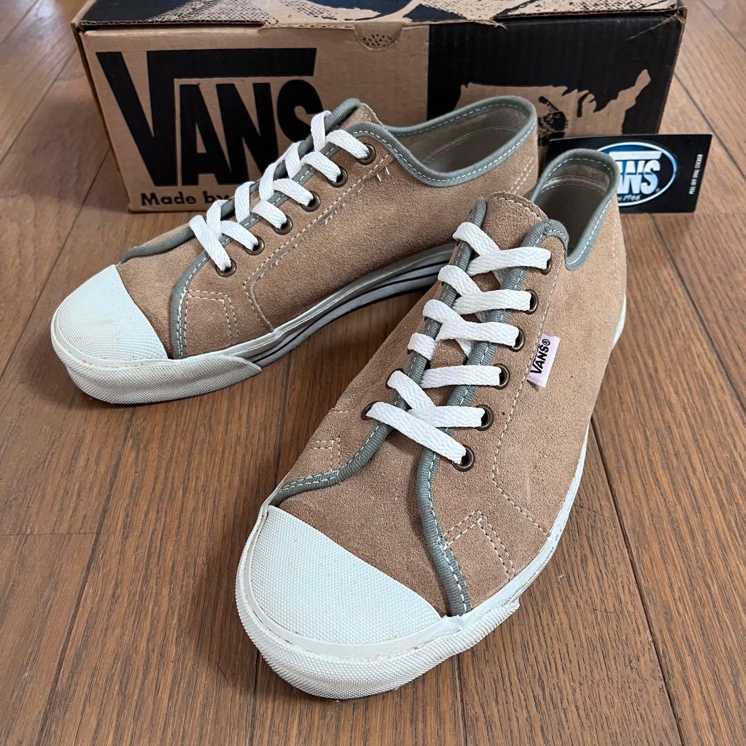 VANS バンズ 90s アメリカ製 USA製 デッドストック スエード US9