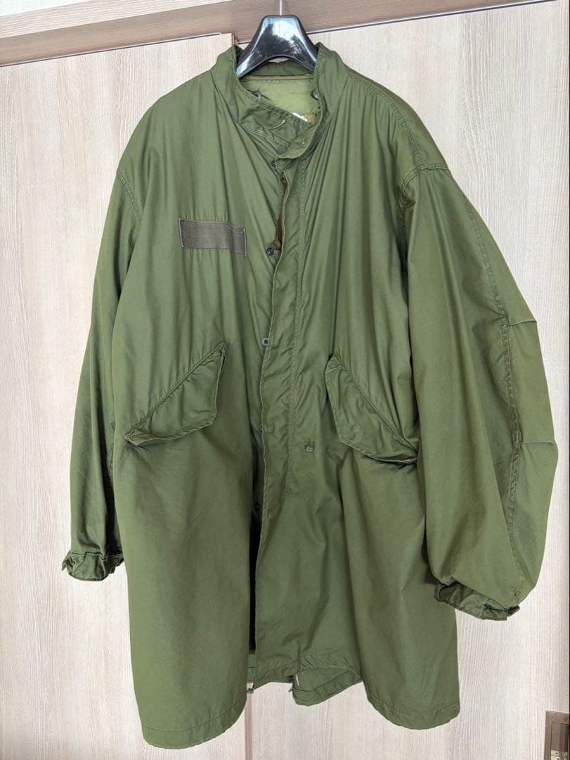 US Army M65 フィッシュテールパーカー 80sフルセット Large 80's アメリカ軍 U.S. ARMY M-65 Fishtail Parka フィッシュテール