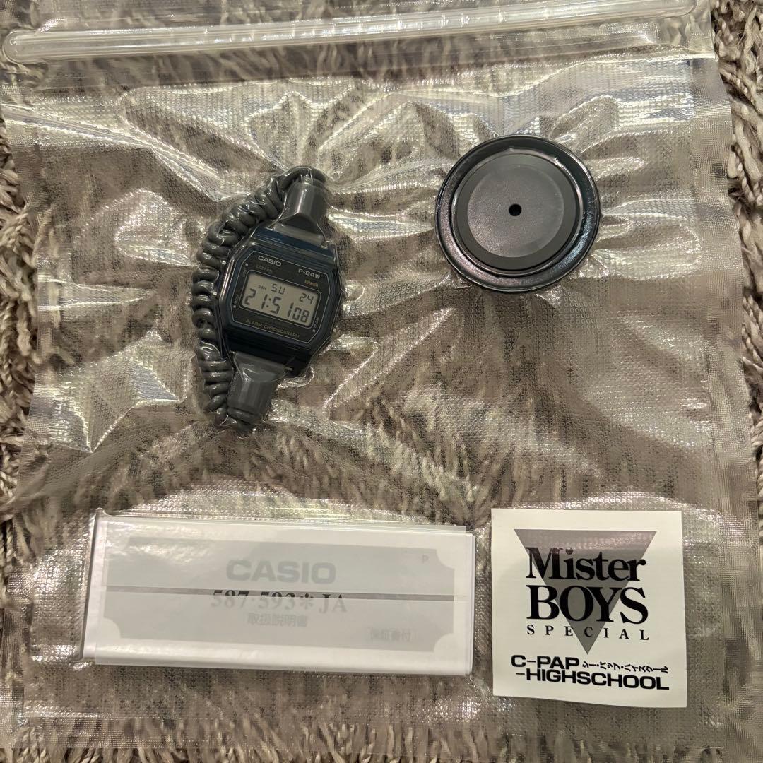 ☆CASIO カシオ F-84W☆田中シェンさん着用☆サ時計☆サウナ時計