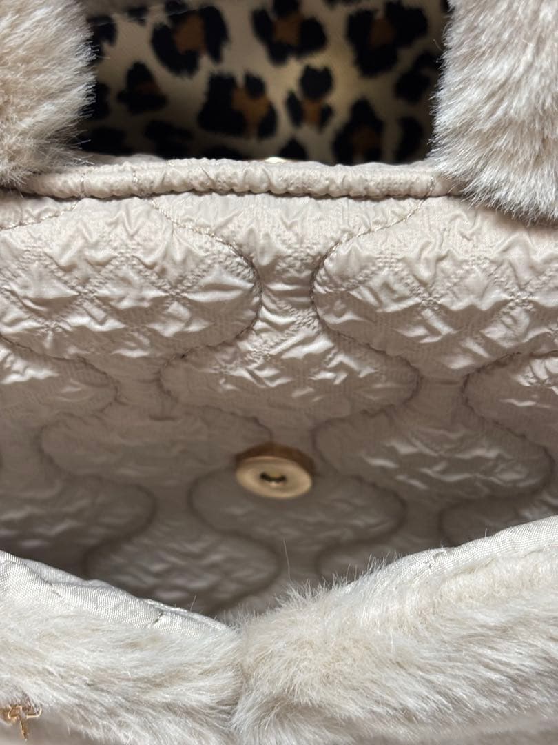 ゆ*ら様 コヤンイサムチョン ハンドメイド ギャザーバッグ ベージュ