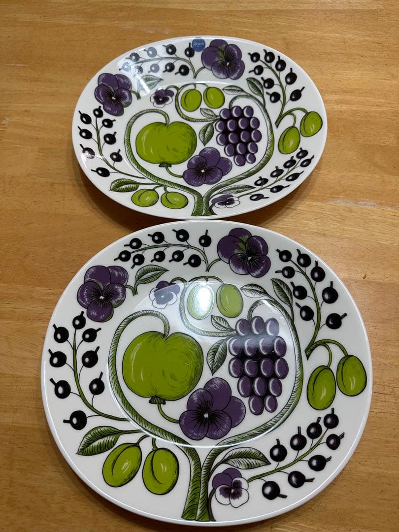 アラビア　パラティッシパープル　25cm オーバル アラビア｜パラティッシ｜オーバルプレート｜25cm｜パープル｜磁器