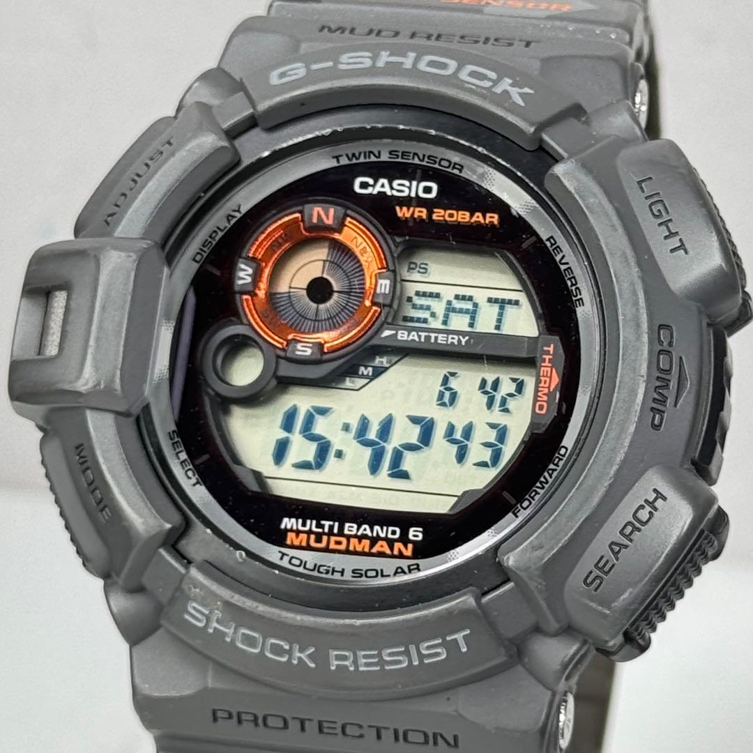 美品 G-SHOCK GW-9300CM マッドマン 電波ソーラー 限定カラー - メルカリ