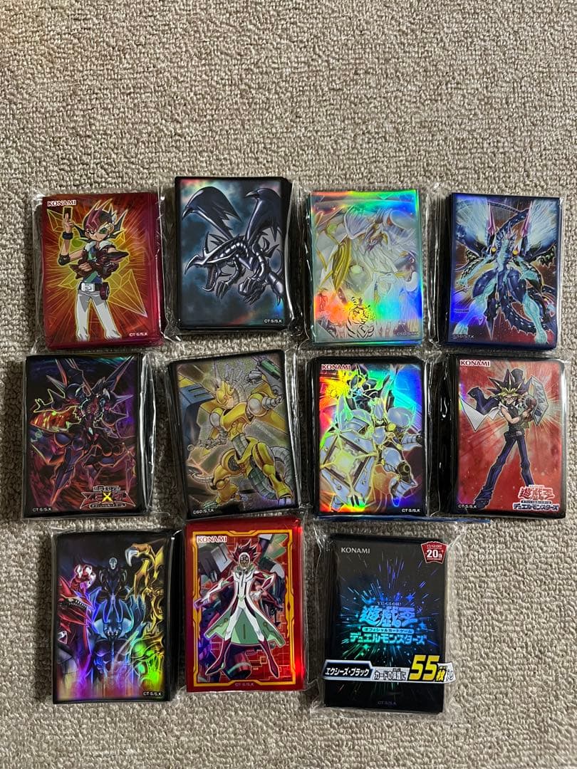 遊戯王 公式スリーブ まとめ売り - メルカリ