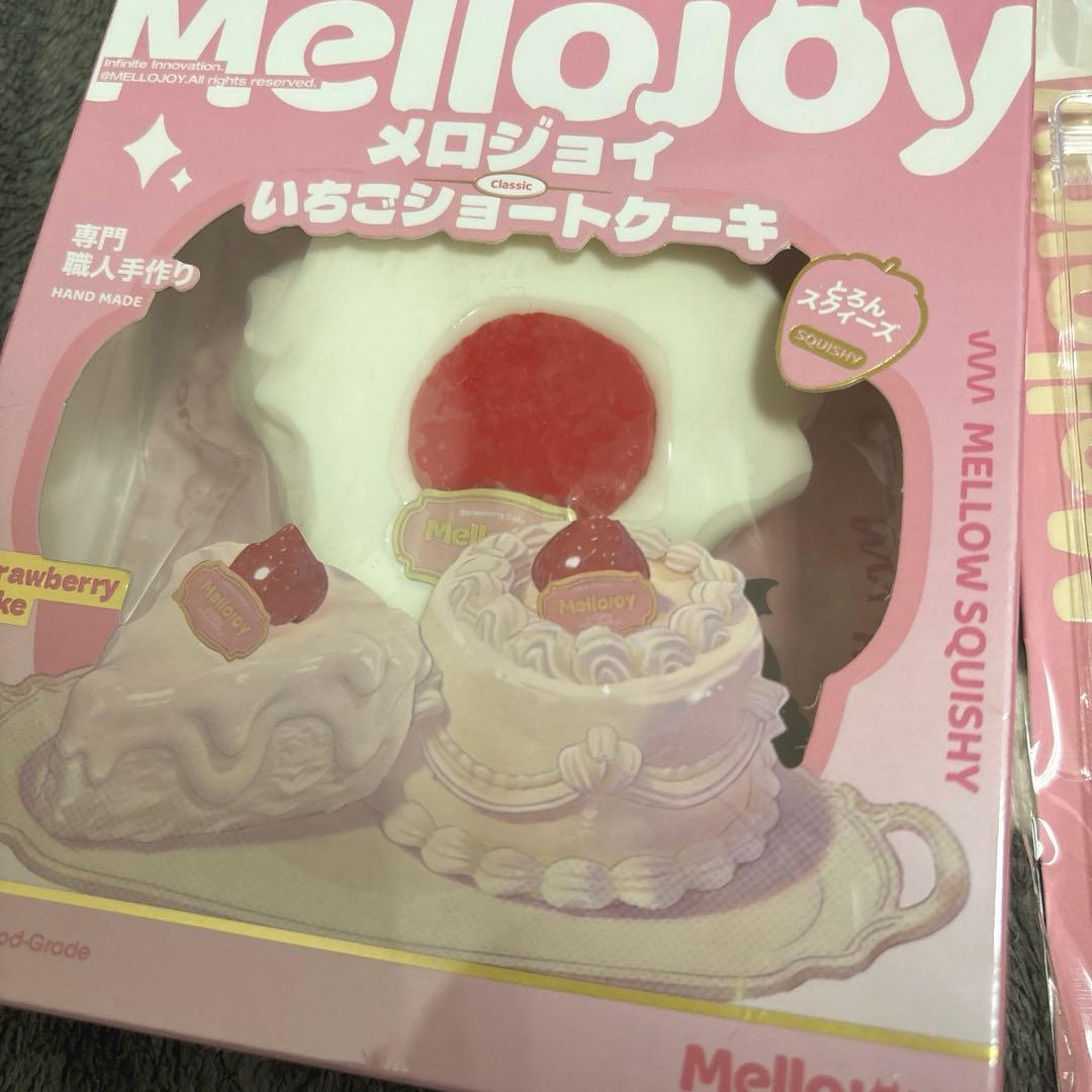 シュリンク付き未開封］Mellojoy いちごショートケーキ スライス