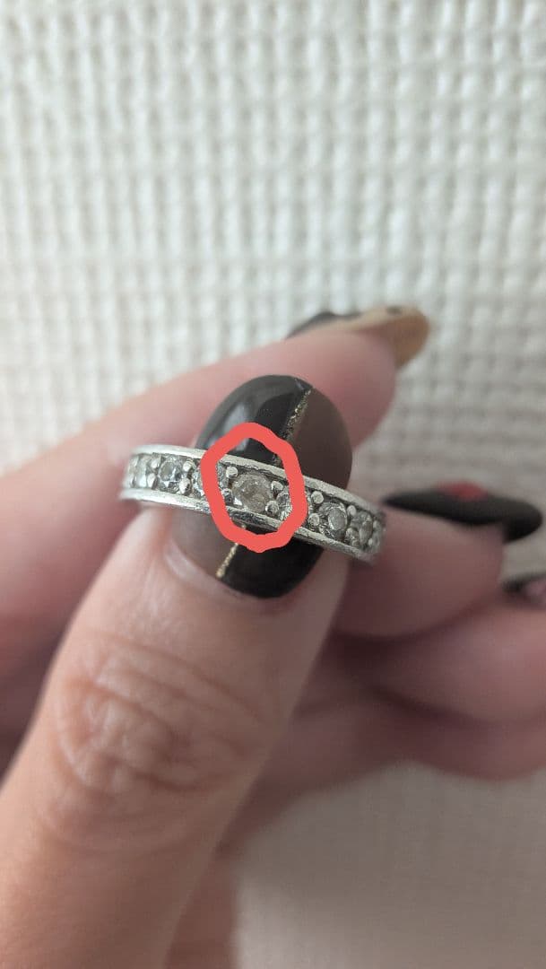 【kohatan】Pt950フルエタニティリング ダイヤモンド 1.2ct