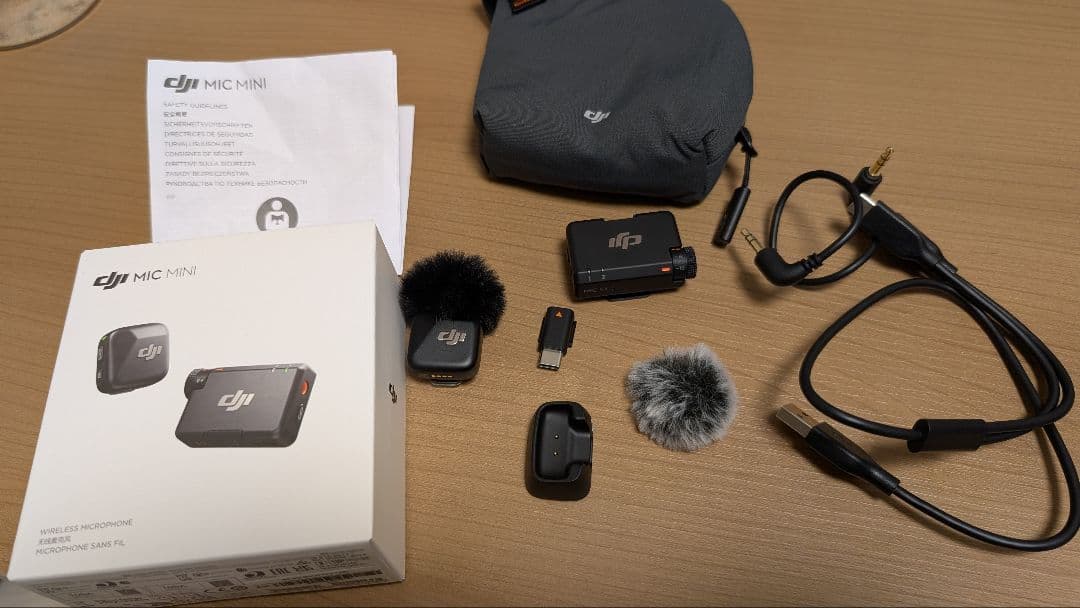 DJI MIC MINI 1tx+1rxセット Amazon.com : DJI Mic Mini (1 TX + 1 RX), Wireless Lavalier