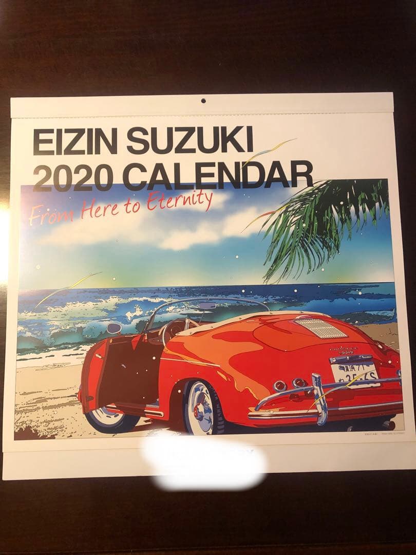 鈴木英人 壁掛けカレンダー 5年分 ポスターにも