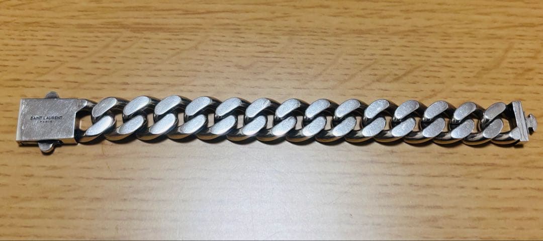 SAINT LAURENT PARIS メタルチェーンブレスレット メタル チェーンブレスレット シルバー | Saint Laurent | YSL JA-JP
